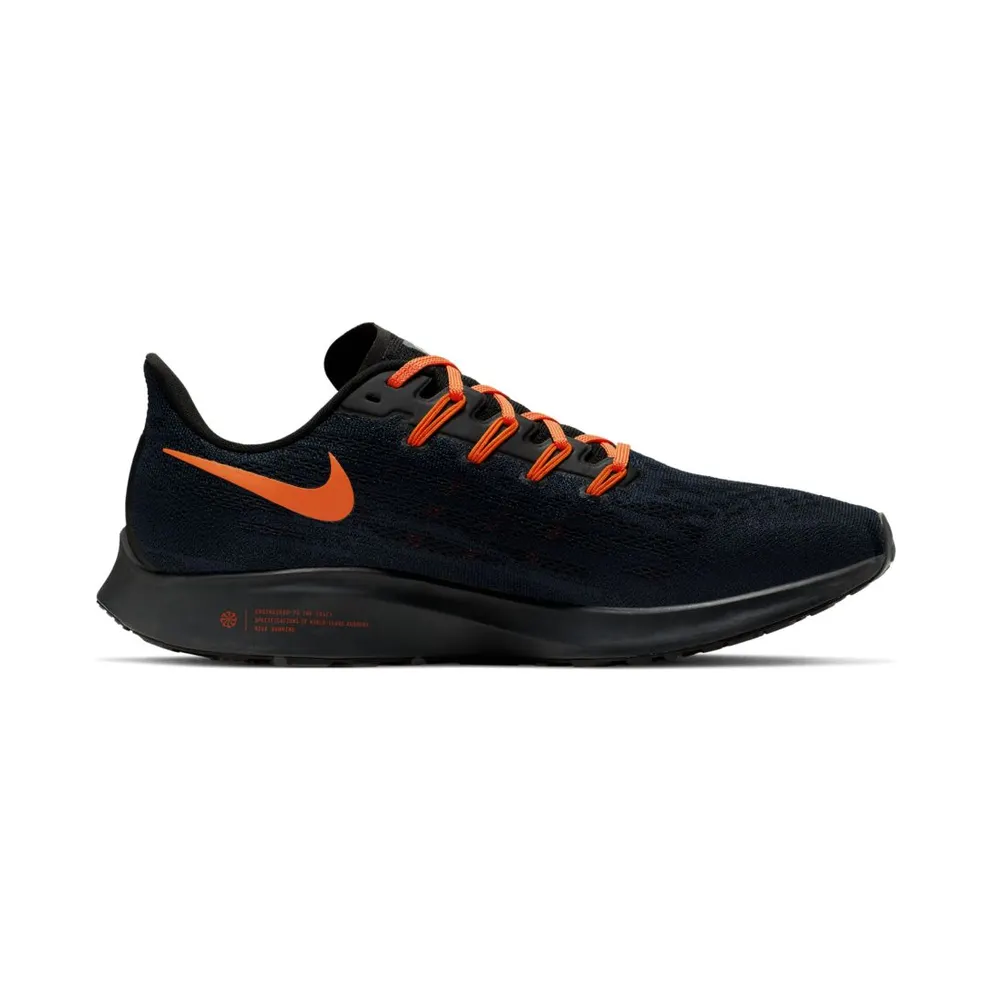 Nike Air Zoom Pegasus 36 Chicago Bears College Navy/Black-Brilliant Orange (CI1923-400)