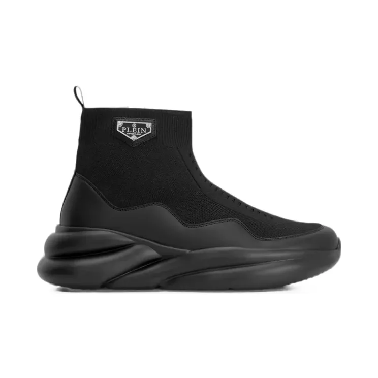 Philipp Plein Runner Skywalker Sock-Sneakers “White” (UAFSUSC1080PTE120N)