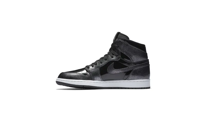 Air Jordan Nike AJ I 1 Retro Black Patent (332550-017)