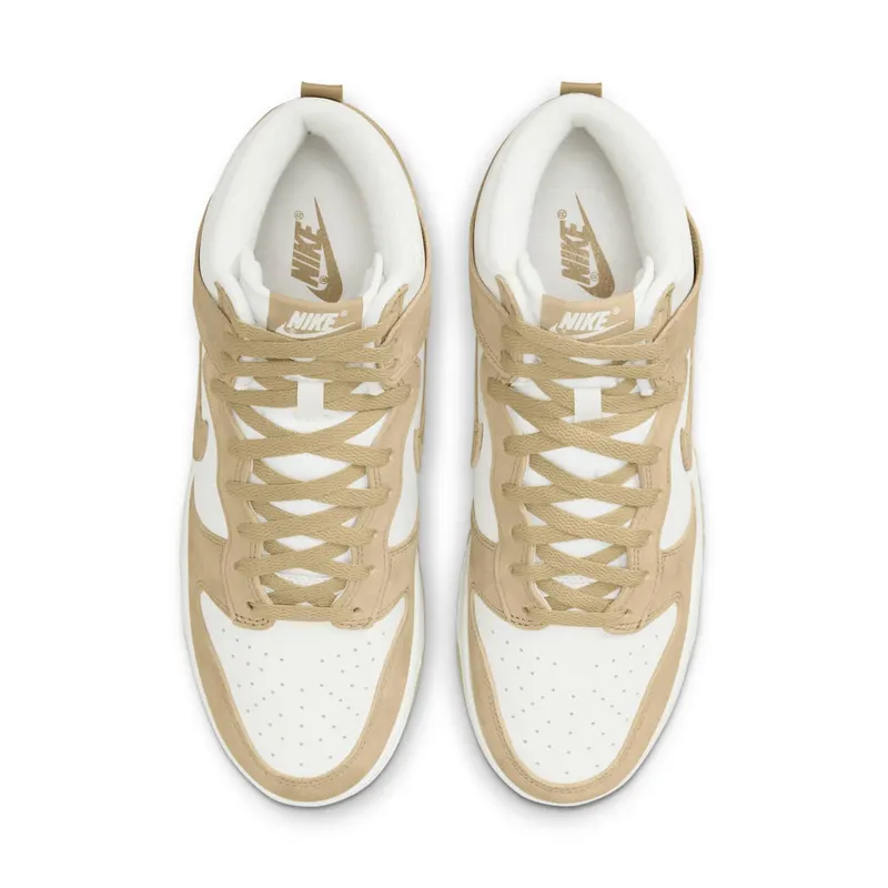 Nike Dunk Hi Retro PRM “Tan Suede” (DQ7679-001)