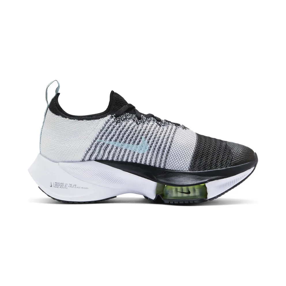 Nike Air Zoom Tempo Next% Black White (W) Black/Glacier Ice-Volt-White (CI9924-001)