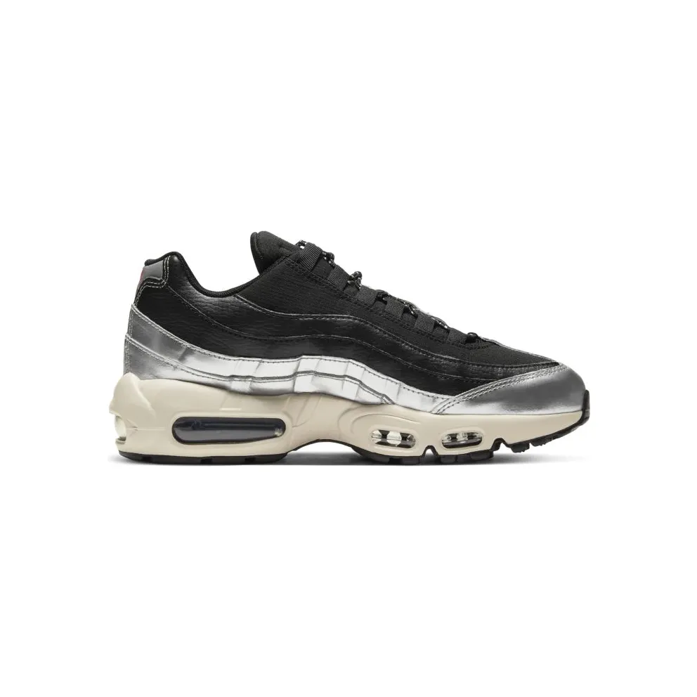 Nike Air Max 95 3M Pack Black/Black-Habanero Red-Metallic Silver (CT1935-001)