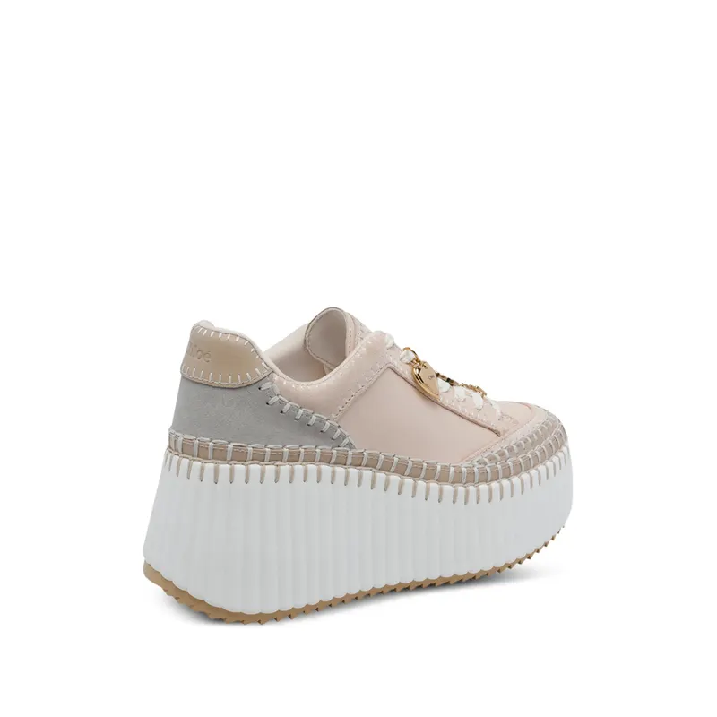 Chloé Nama Wedge “Neutrals/Grey” (26U02IWW 092)