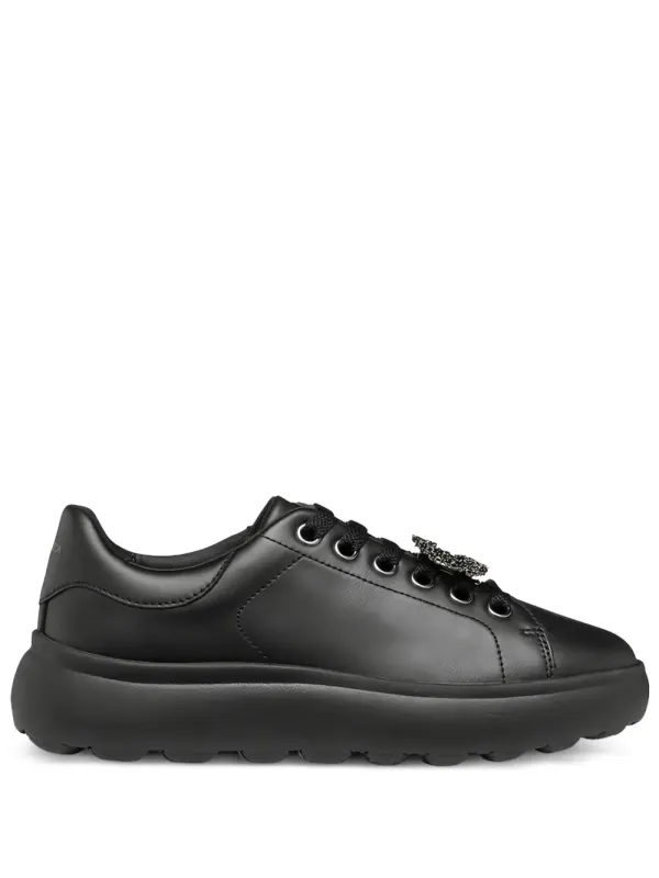 Geox Verfraaide with plateauzool – Black (D46TCF00085C9999)