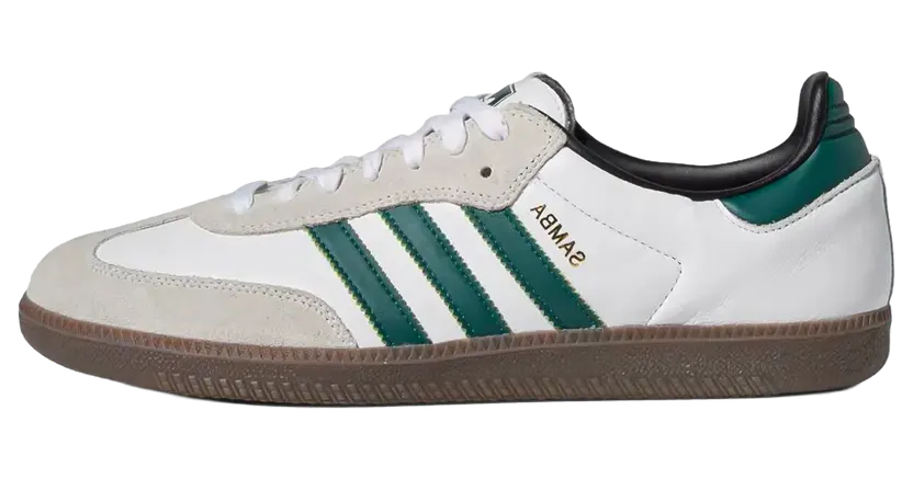 Adidas Samba ADV “Cloud White / Collegiate Green / Cloud White” (GY6940)