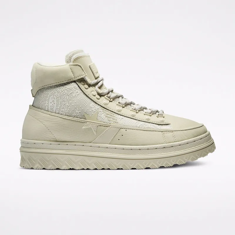 Converse Paria /FARZANEH x Pro Leather X2 High ‘Iranian Paisley Print’ Icicle/Green Haze/Silver Green (170592C)