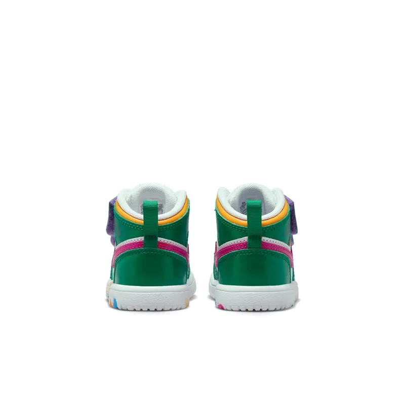 Jordan 1 Mid ALT Malachite White University Gold Active Pink (DZ5536-300)