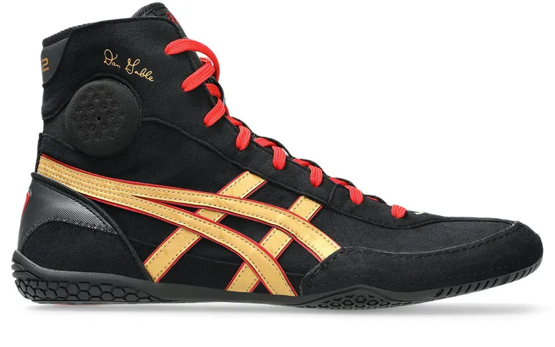 ASICS Dan Gable Evo 3 Black Pure Gold (1081A052-002)