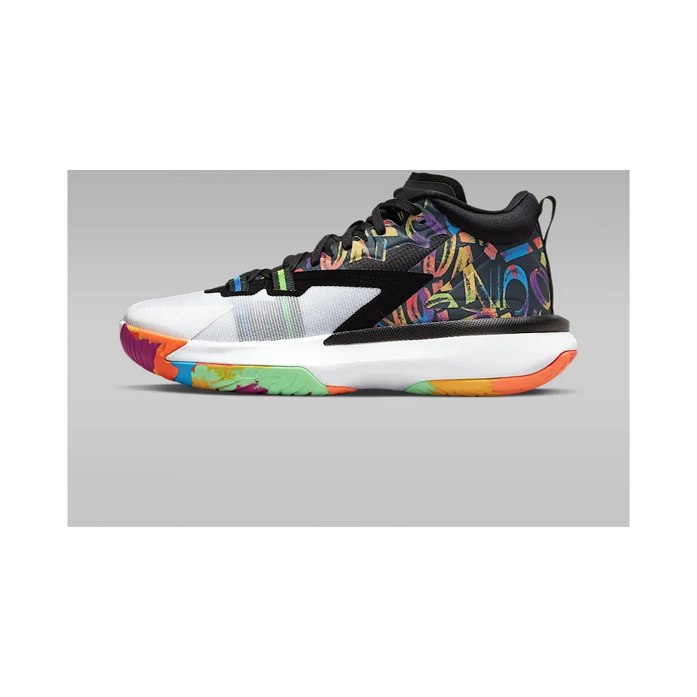 Nike Zion 1 “Black / Bright Crimson / Amarillo / White” (DA3130-001)