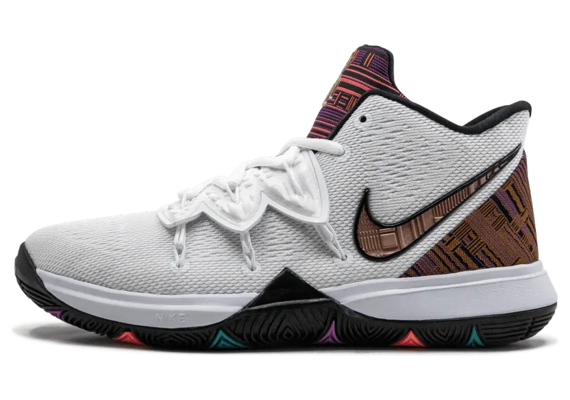Nike Kyrie 5’Black History Month’ GS White/Metallic Red Bronze (CI7894-100)
