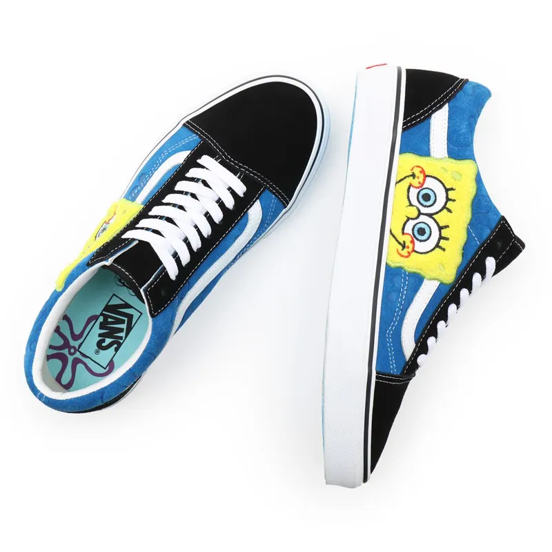 VANS Vans X Spongebob Old Skool Shoes Blue (VN0A38G19XD)