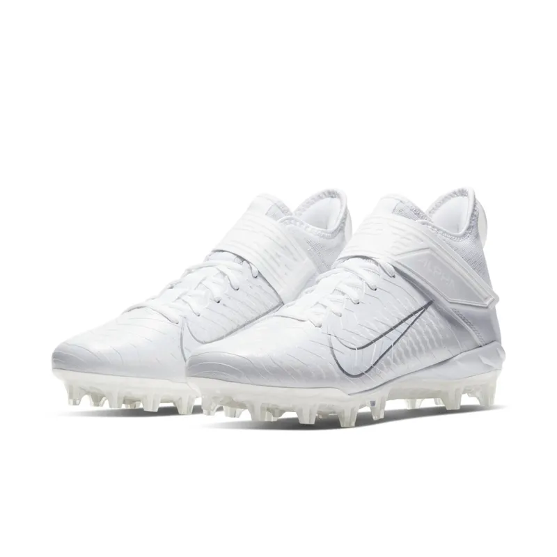 Nike Alpha Menace Pro 2 Mid White White/Chrome/White (AQ3209-109)