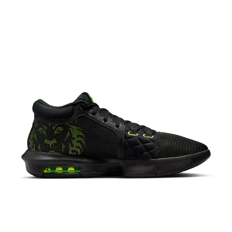 Nike LeBron Witness 8 “Black / Volt” (FB2239-002)