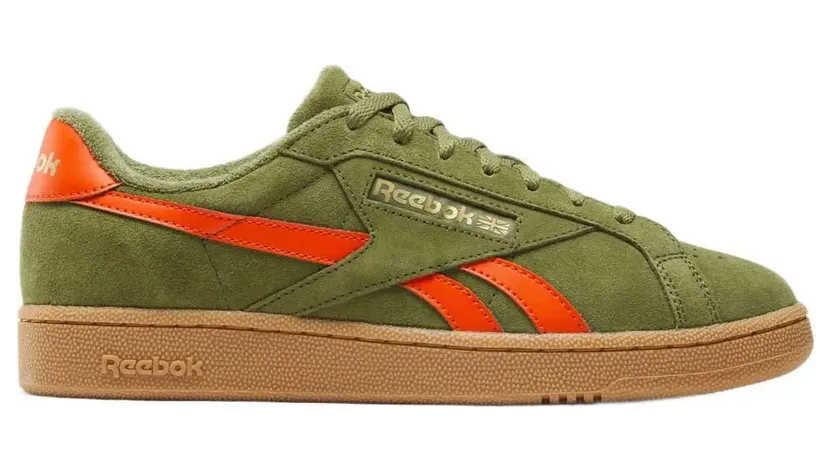 Reebok Classics Reebok Club C Grounds Deep Olive / Pumporange / Gum (100228142)