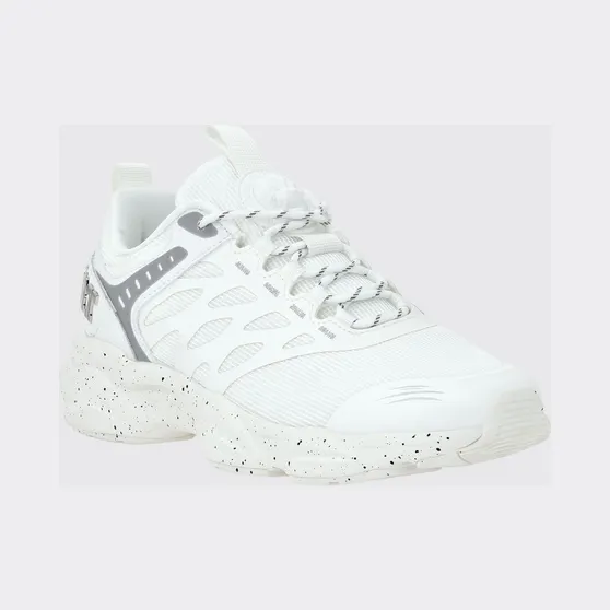 Plein Sport Venom Striker Gen. X.05 Low-Top Sneakers in Mesh with Rear Logo White (SAESUSC0740STE003N01)