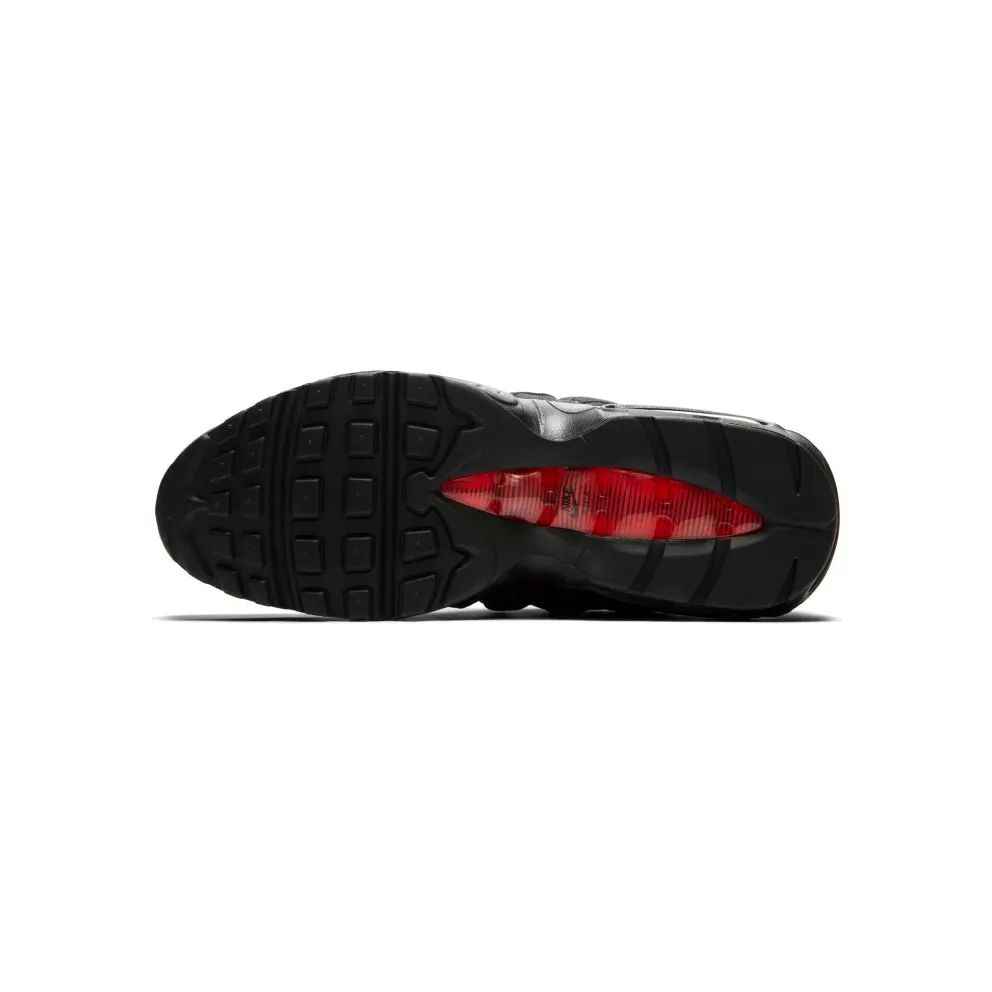 Nike Air Max 95 Jelly Swoosh Black Black/Red-Orange (CJ0423-001)