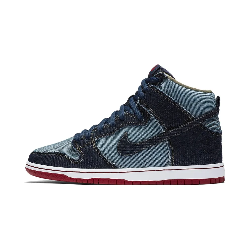 Nike SB Dunk High Reese Forbes Denim Midnight Navy/Midnight Navy (881758-441)