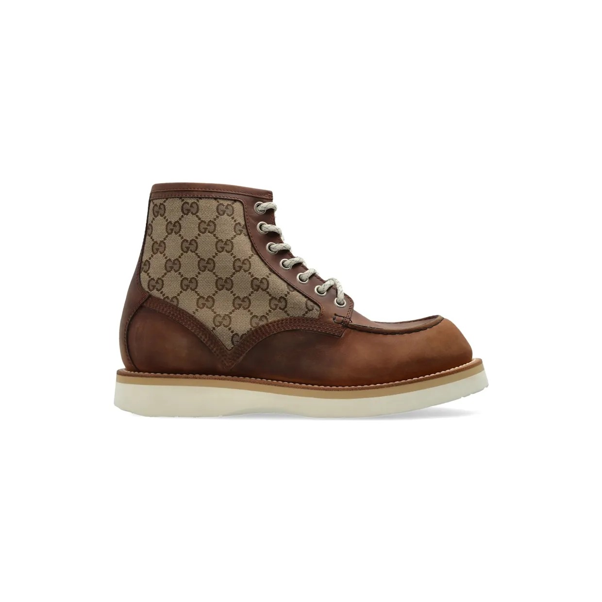 Gucci Laced Ankle Boot Brown (831149 AAEZE 2541)