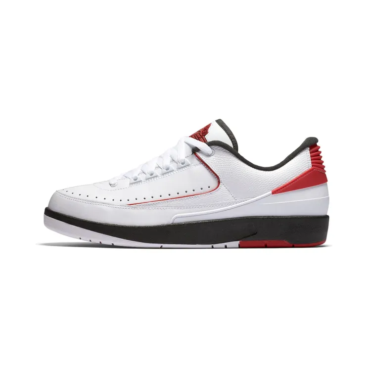 Air Jordan 2 Retro Low Chicago “White / Black / Varsity Red” (832819-101)
