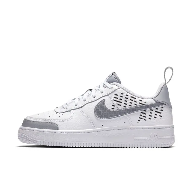 Nike Air Force 1 Low LV8 White Wolf Grey (GS) (BQ5484-100)