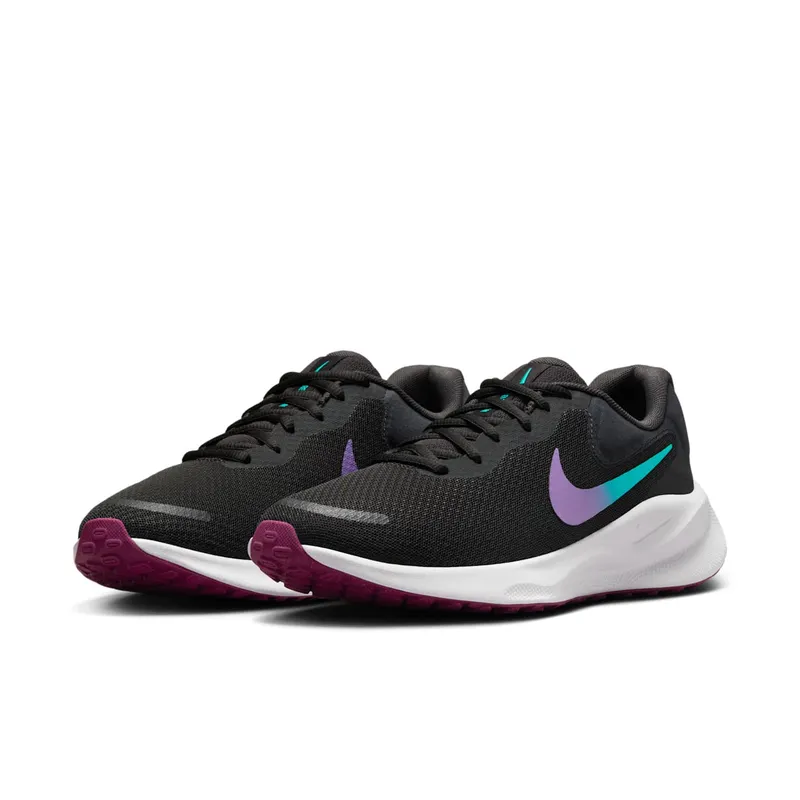 Nike Revolution 7 Dark Smoke Grey Hyper Violet White Dusty Cactus (FB2208-011)