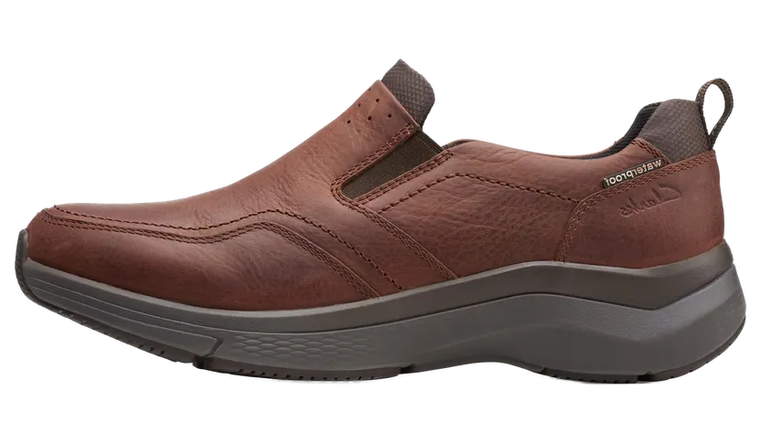 Clarks Wave 2.0 Edge “Brown Oily Tumbled Leather” (26155109)
