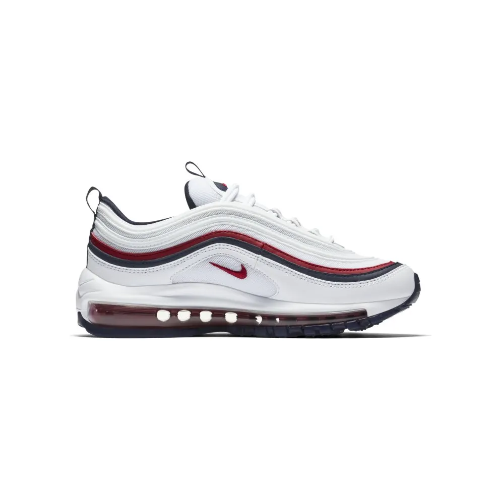 Nike Air Max 97 Red Crush (W) White/Red Crush-Blackened Blue (921733-102)
