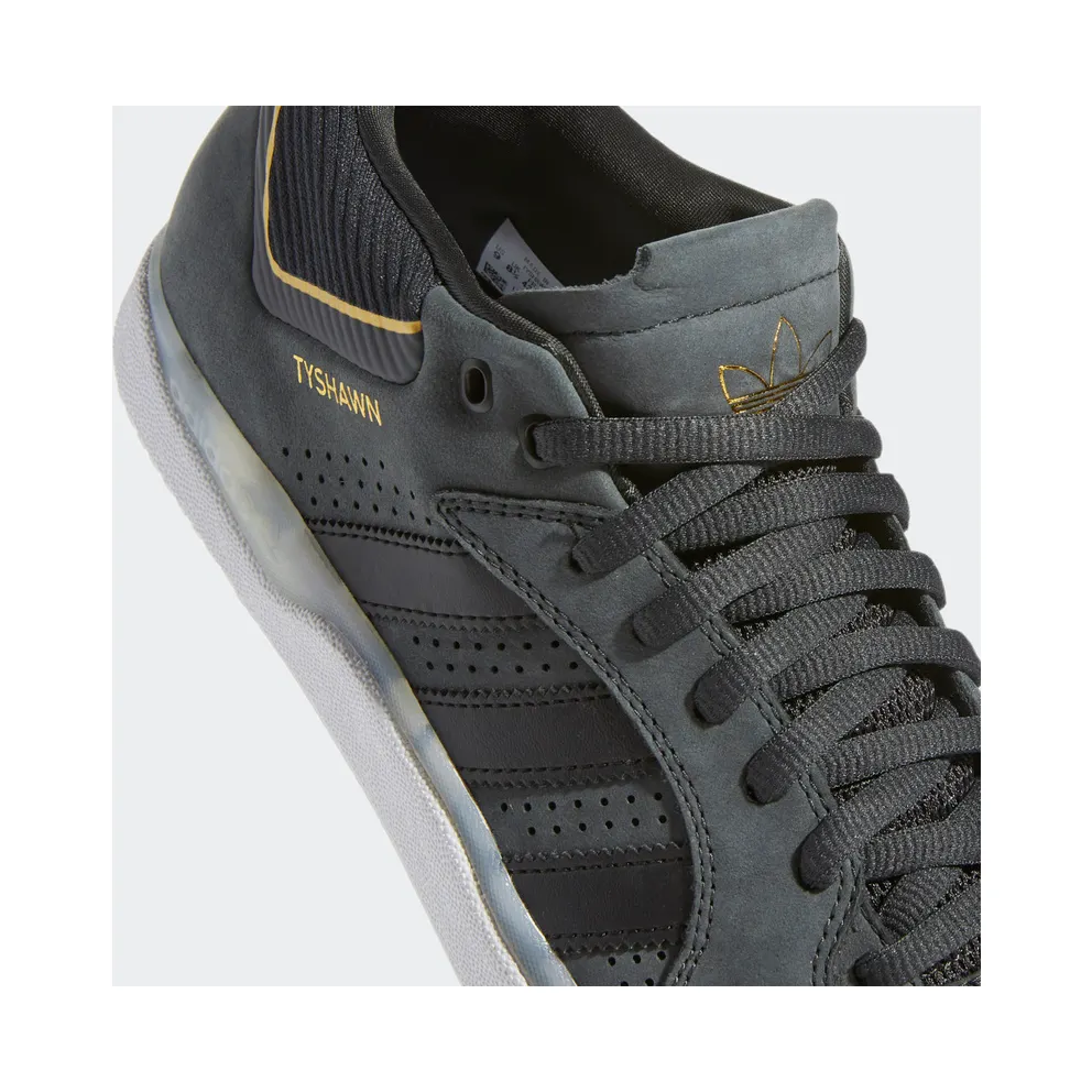 adidas Tyshawn Carbon / Core Black / Gold Metallic (GW4895)