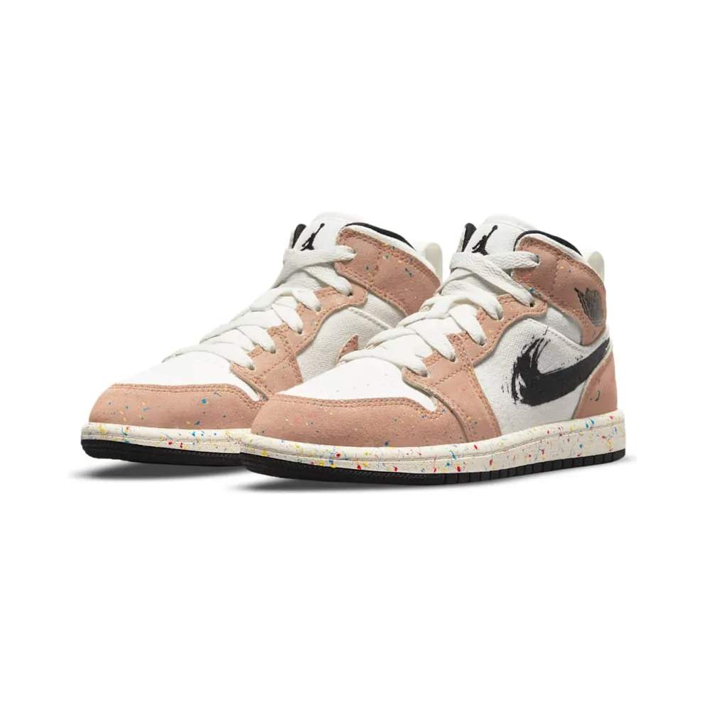Jordan 1 Mid SE Brushstroke (DA8007-100)