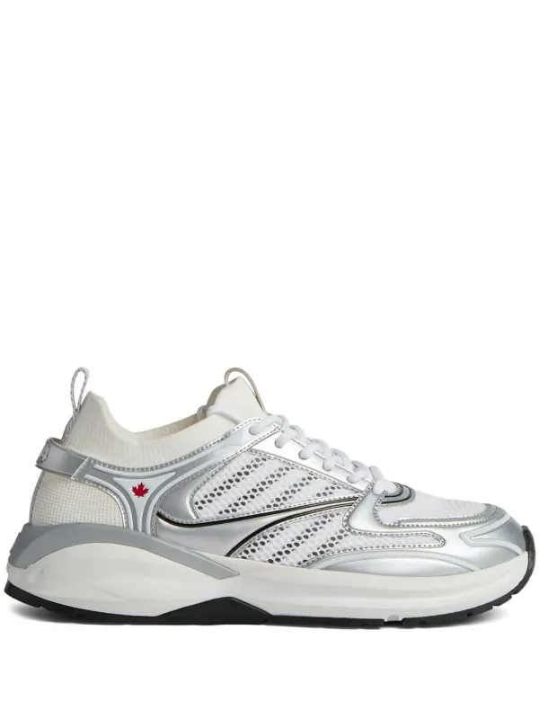 DSQUARED2 Dash mit Mesh-Einsätzen – White (SNM0332592C7159)