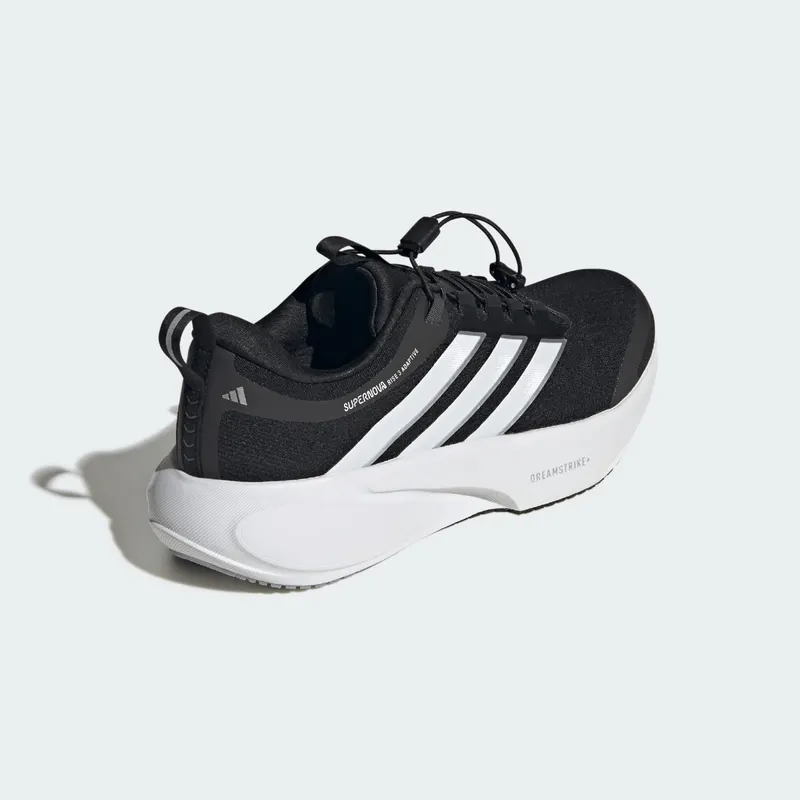 Adidas SUPERNOVA RISE 3 ADAPTIVE Running Shoes Core Black / Cloud White / Carbon (JQ4346)
