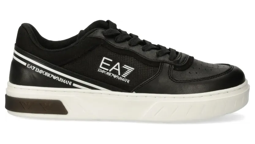Ea7 Emporio Armani Sneakers mit Logo-Patch – Schwarz (XK374X8X173)