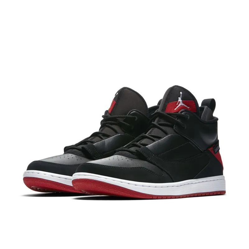 Jordan Fadeaway Bred Black/White-Gym Red (AO1329-023)