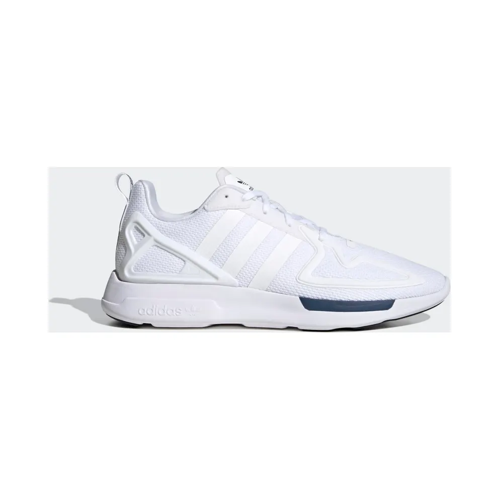 adidas ZX 2K Flux Schuh Cloud White / Cloud White / Tech Indigo (FW0470)