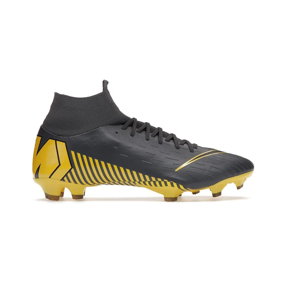 Nike Mercurial Superfly 6 Pro FG Grey Opti Yellow (AH7368-070)
