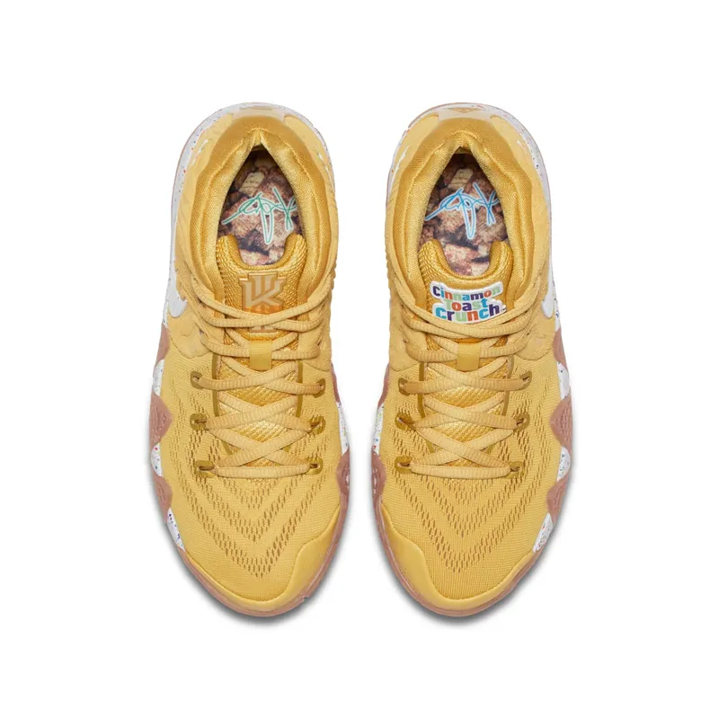 Nike Kyrie 4 Cinnamon Toast Crunch (GS) Metallic Gold Coin/White (BV7791-900)