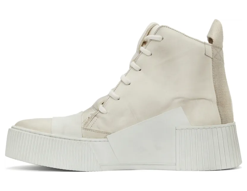 Boris Bidjan Saberi Off-White High Bamba 1.1 Sneakers (288-SS2200B1000000SM-0007) (3)