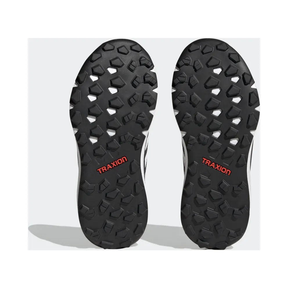 adidas Terrex Agravic Flow Trail Running Core Black / Crystal White / Solar Red (HQ3502)
