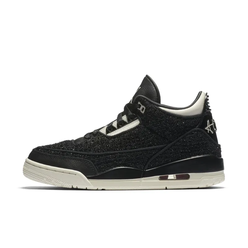 Jordan 3 Retro AWOK Vogue Black (W) Black/Sail (BQ3195-001)