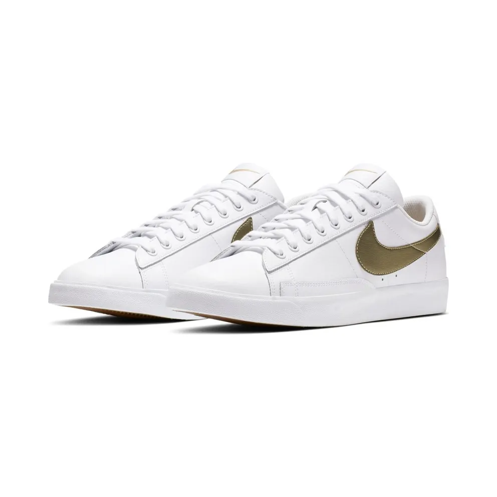 Nike Blazer Low Premium White Fir White Fir Metallic Gold (BQ7460-101)