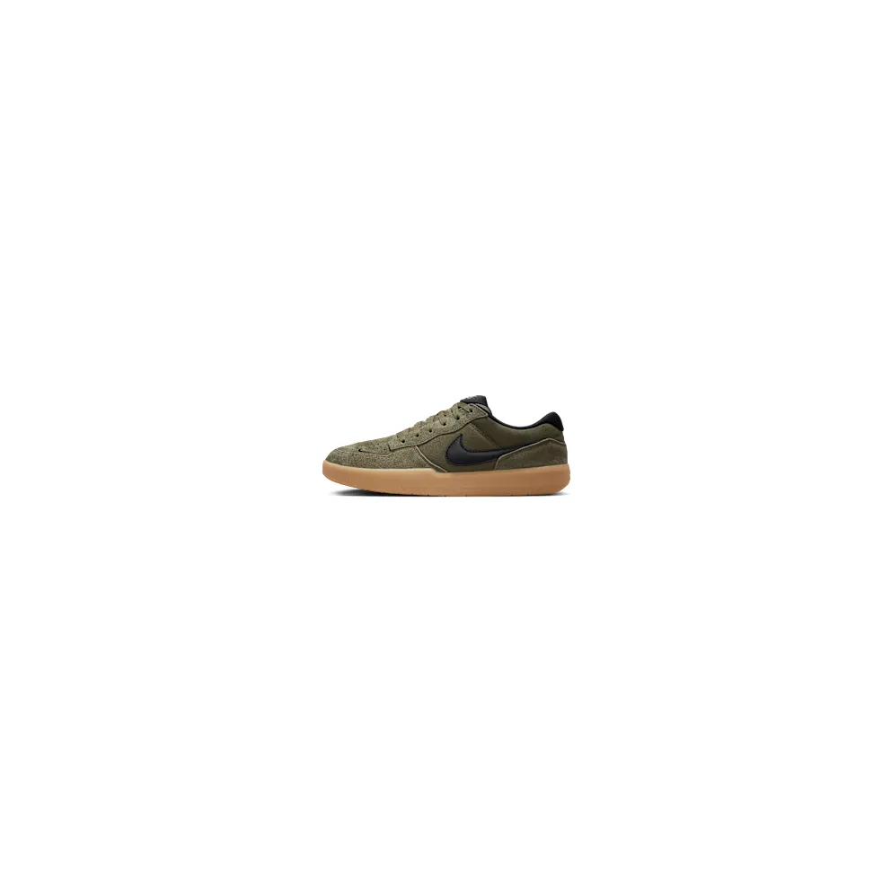 Nike SB Force 58 Skate “Medium Olive / Gum Light Brown / Black” (IQ8398-200)