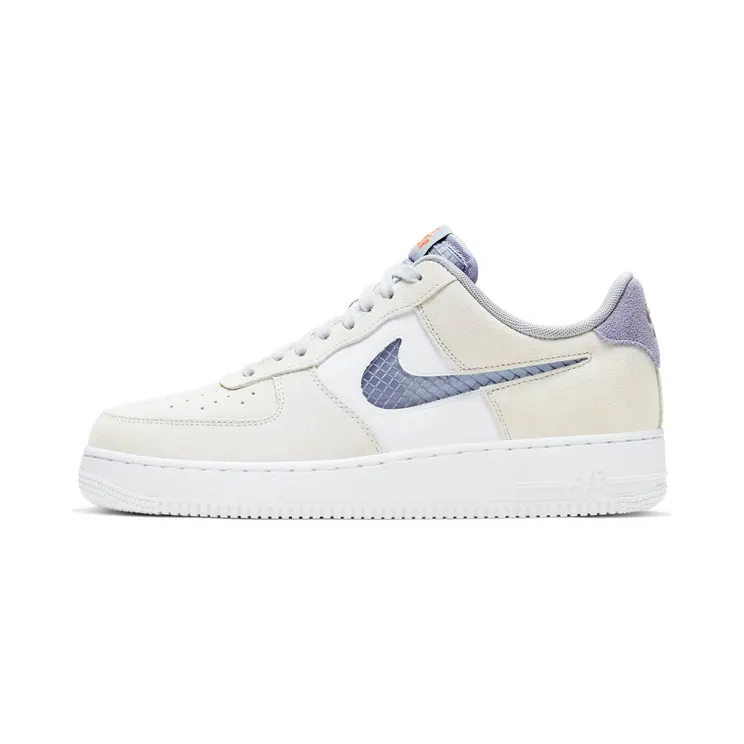 Nike Air Force 1 Low ‘Indigo Fog’ Pure Platinum/Indigo Fog/White/Hyper Crimson (CK4383-001)