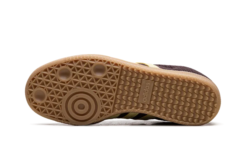 Adidas Samba OG “Shadow Brown Powder Yellow” (JR8167)