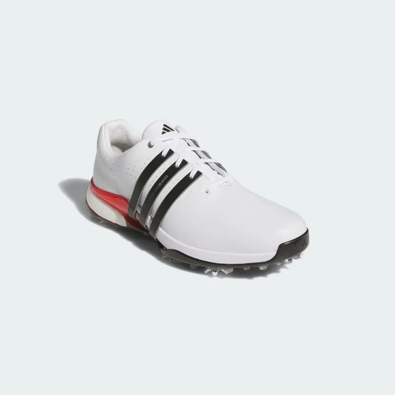 Adidas Tour360 24 Golf “Cloud White Core Black Lucid Red” (IH8539)