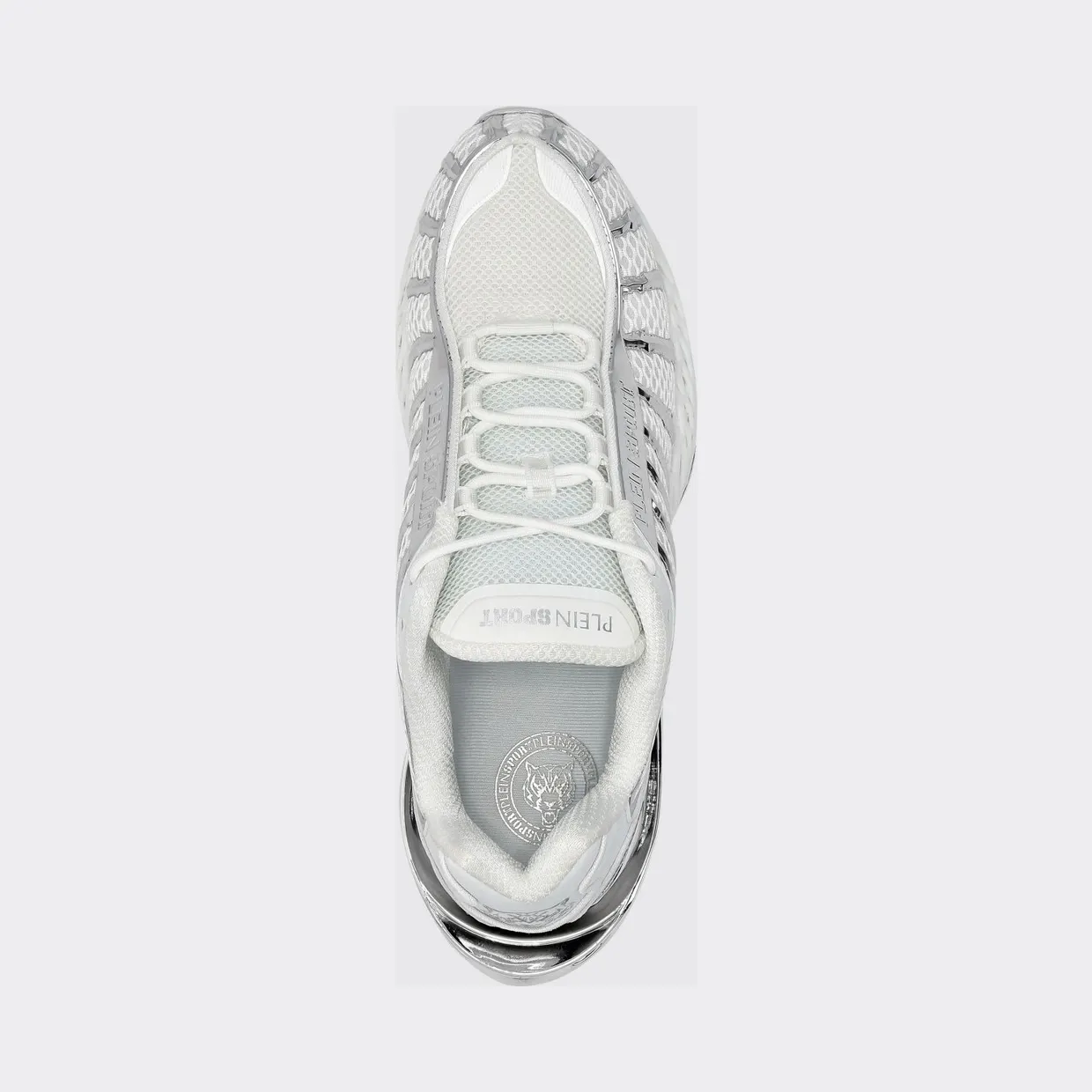 Plein Sport Bicolor Thunderstorm GenX Sneakers in Mesh with a Chunky Sole White (FABSUSC0337PTE003N01) (4)