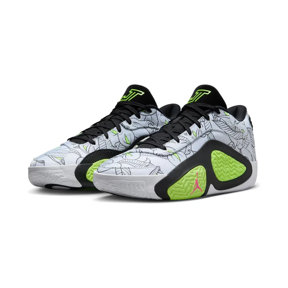 Air Jordan Tatum 2 White/Black/Hyper Pink/Volt (FZ8824-100)