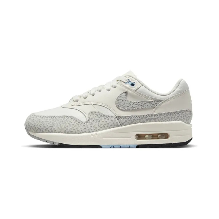 Nike Air Max 1 ’87 Safari “Summit White” (FB5059-100): gebroken wit met grijs op de randen