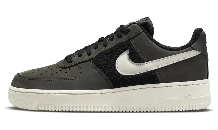 Nike Air Force 1 Low Faux Furs Green Black (DO6714-001)