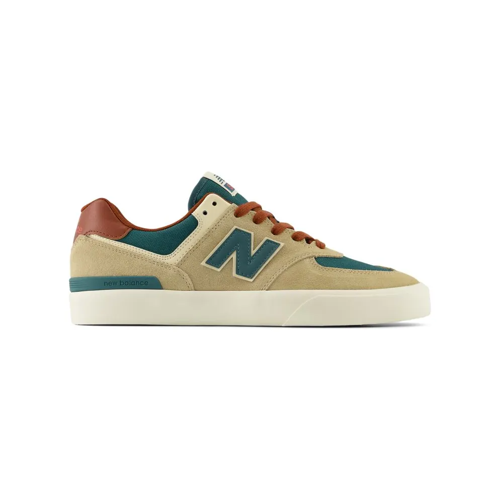 New Balance Numeric 574 Vulc Tan Forest Green (NM574VTF)