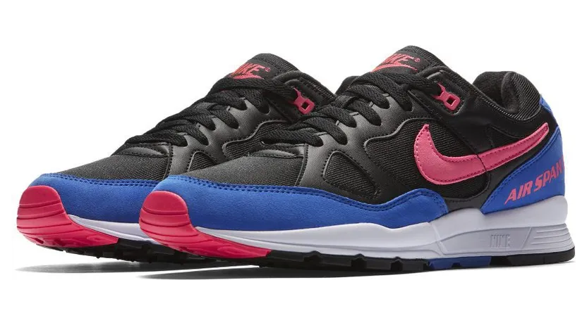 Nike Air Span 2 Black Hyper Pink Hyper Royal